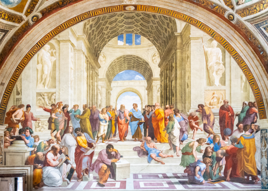 The School of Athens by Raphael